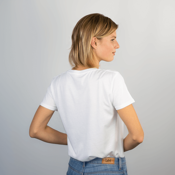 A white t-shirt wardrobe essential