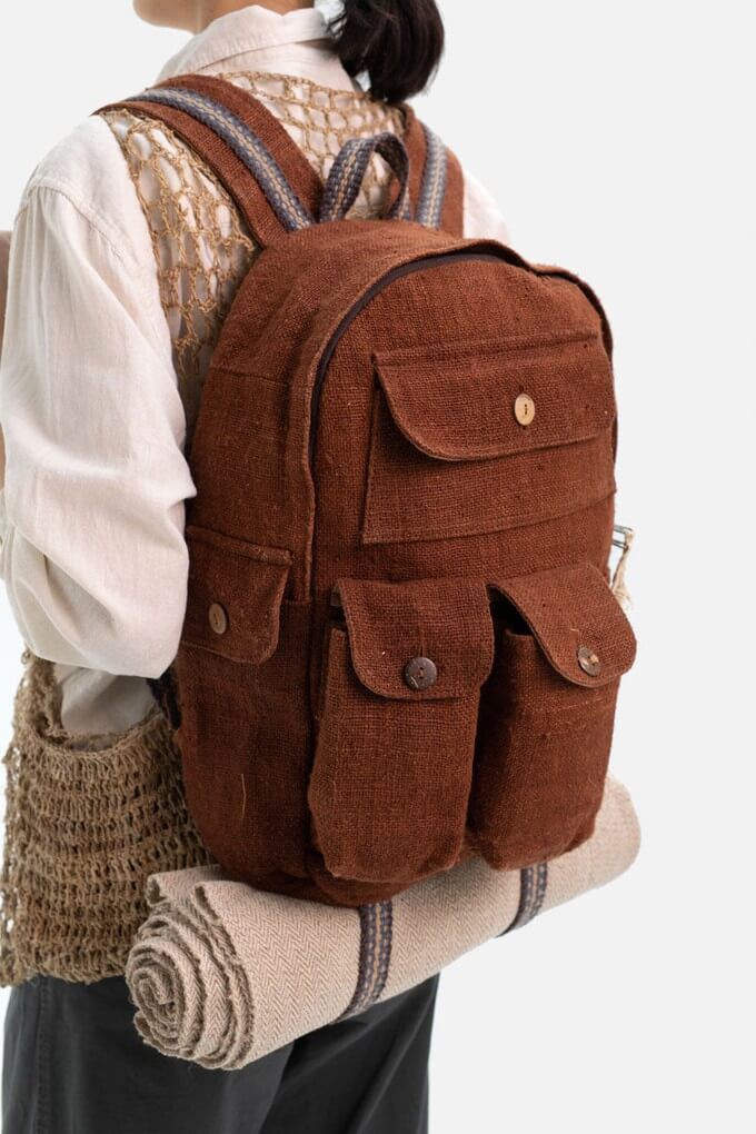 Bag by one of the best hemp clothing brands
