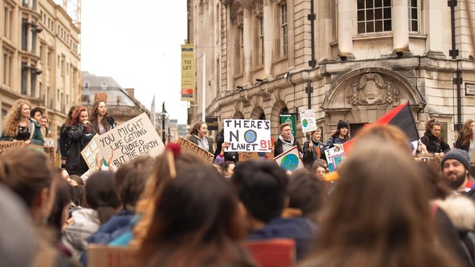 Climate protest 