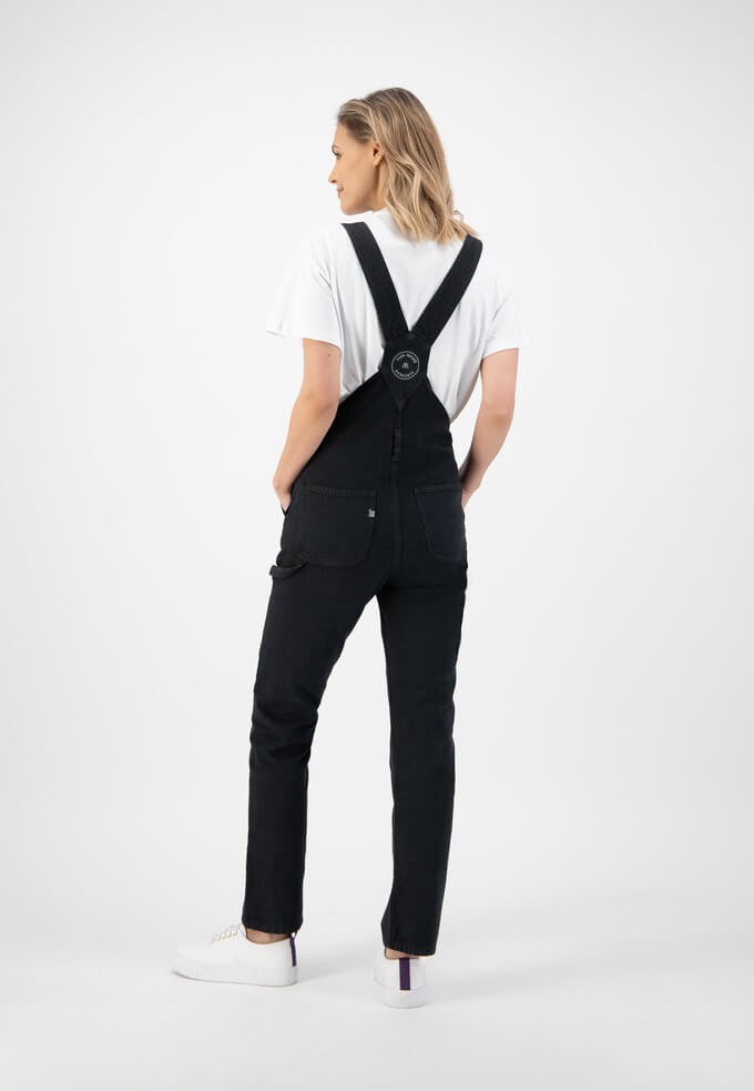 ethical denim overalls by Mud Jeans