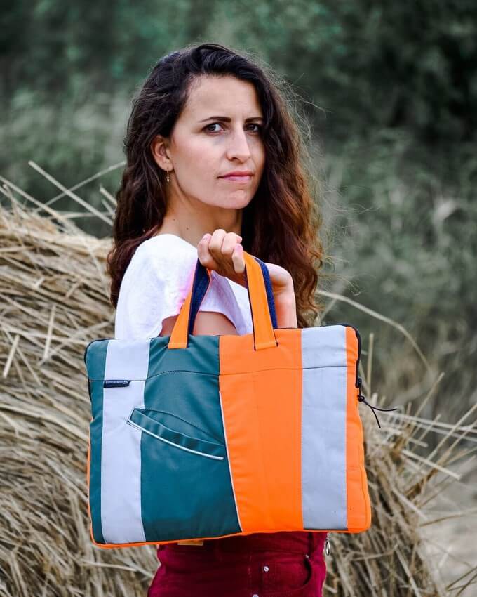 Ethical laptop bag by a brand that gives back
