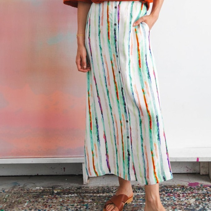 Ethical straight skirt