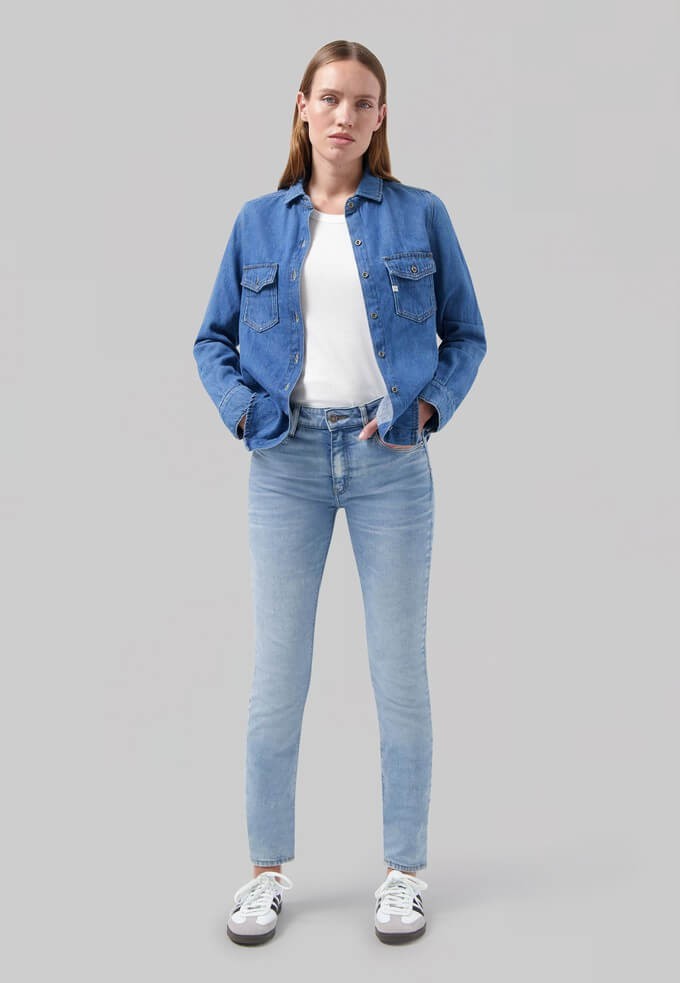 Jeans by one of the best vegan fashion brands
