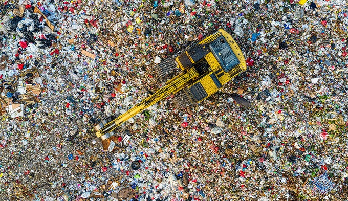 Full landfill as a consequence of fast fashion overconsumption as opposed to slow fashion