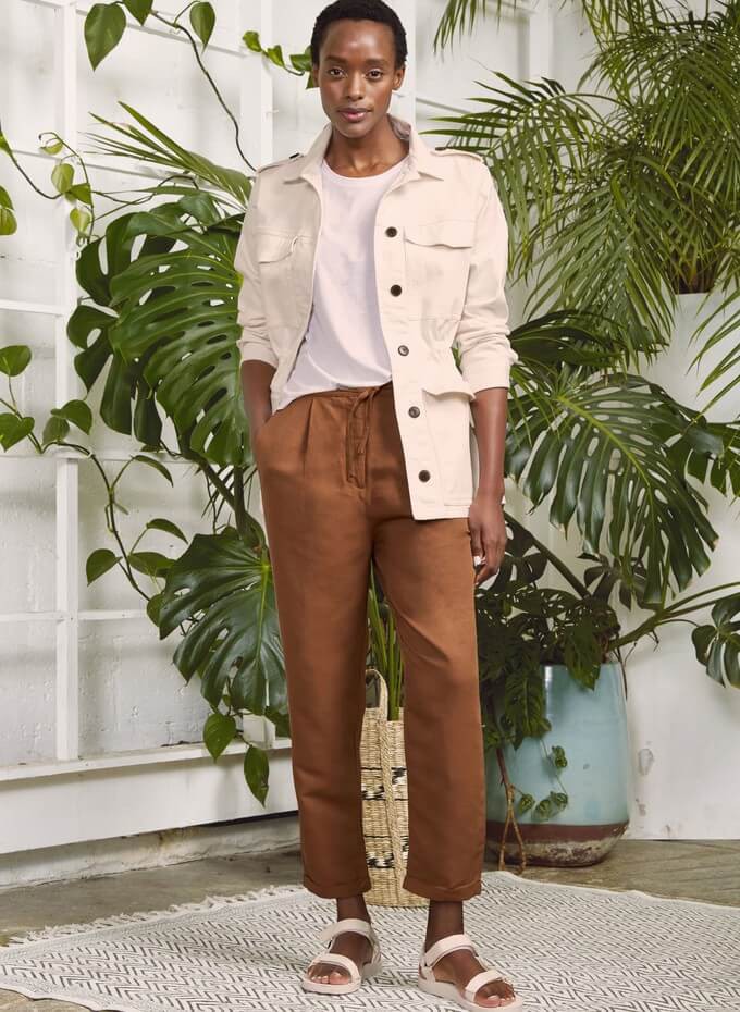 Linen trousers