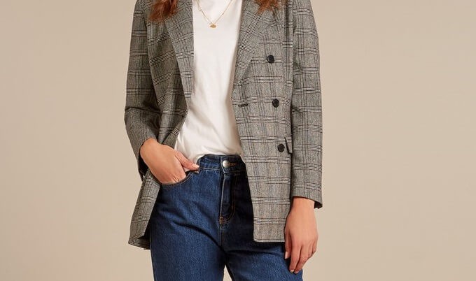 Casual ethical officewear idea