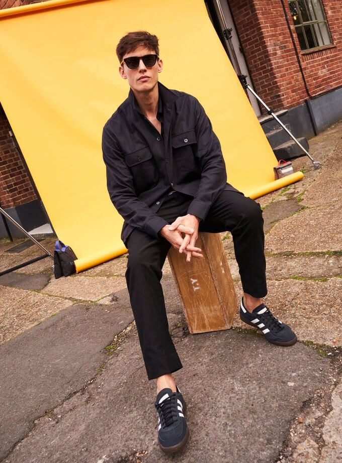 Shirt by a British menswear brand