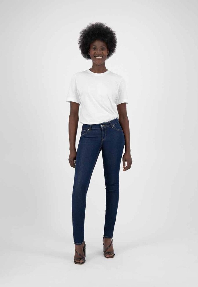 Skinny Lilli Strong Blue ethical jeans by Mud