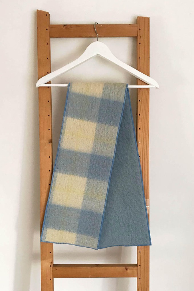 Stella upcycled wool scarf