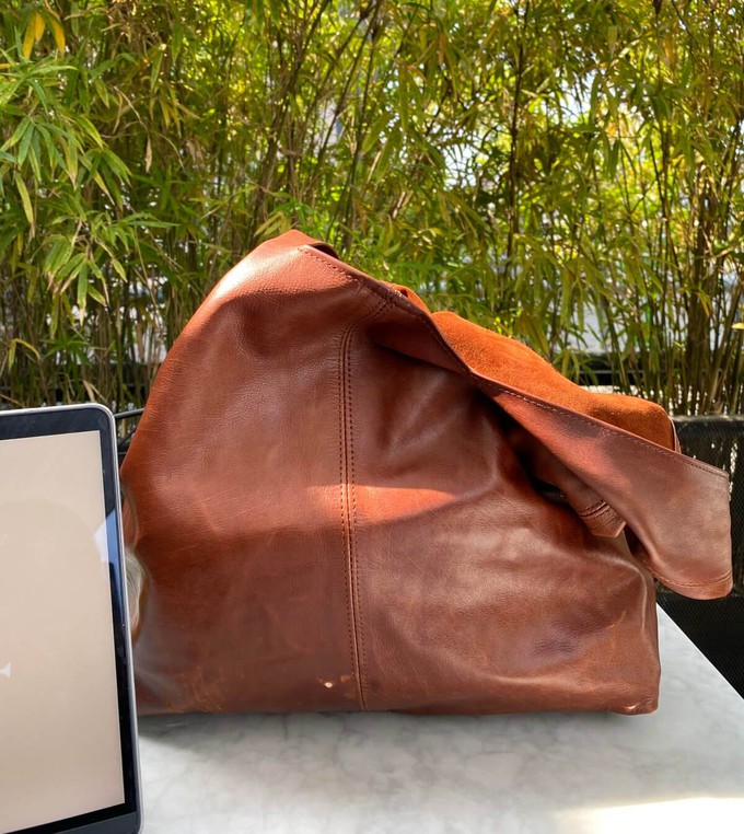 Sustainable leather bag