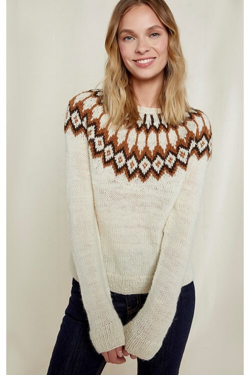 Sustainable winter jumper