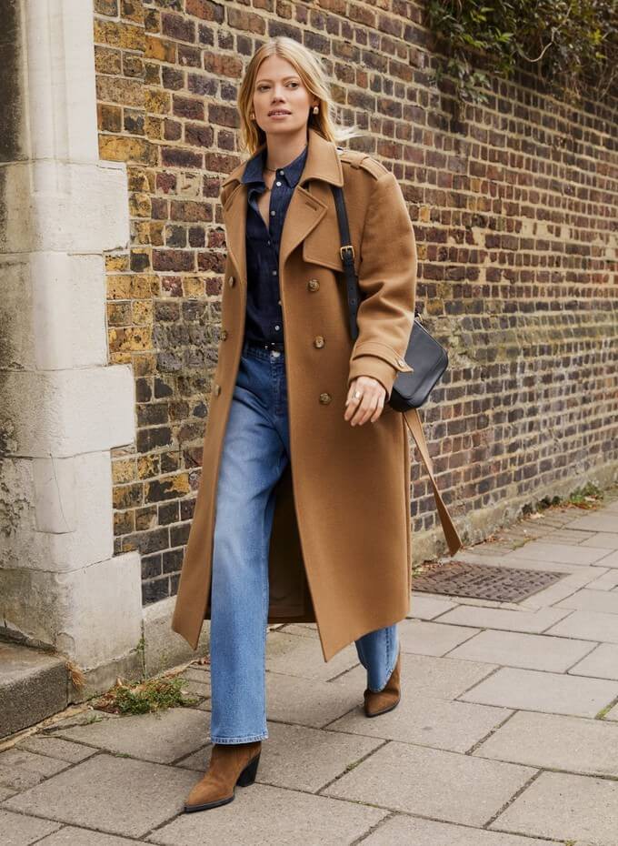 Trench coat for autumn