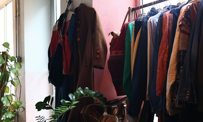 vintage store in Amsterdam