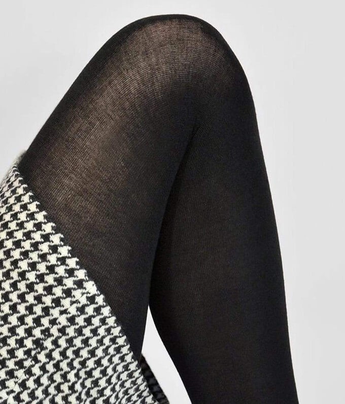 Winter tights to be paired up with skirts and dresses to create layers