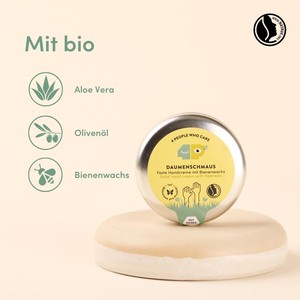 Feste Handcreme Set - Bienenwachs from 4peoplewhocare