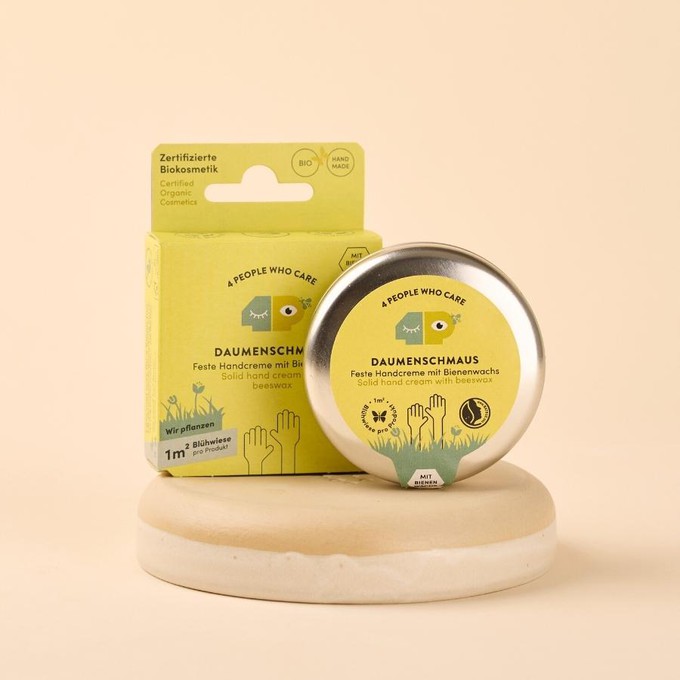 Feste Handcreme Set - Bienenwachs from 4peoplewhocare