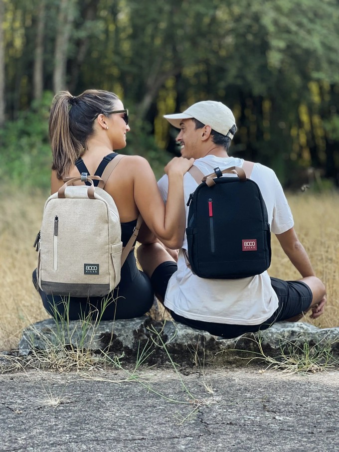 Small Hemp Backpack in Dark Green from 8000kicks