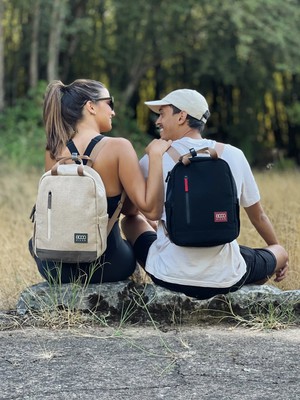 Small Hemp Backpack in Dark Green from 8000kicks