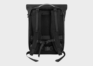 Nomad Hemp Rolltop Backpack in Full Black from 8000kicks