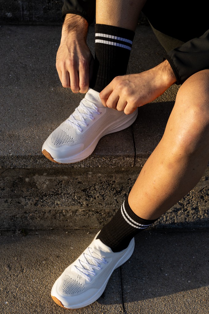 Runners for Men in Pearl White from 8000kicks