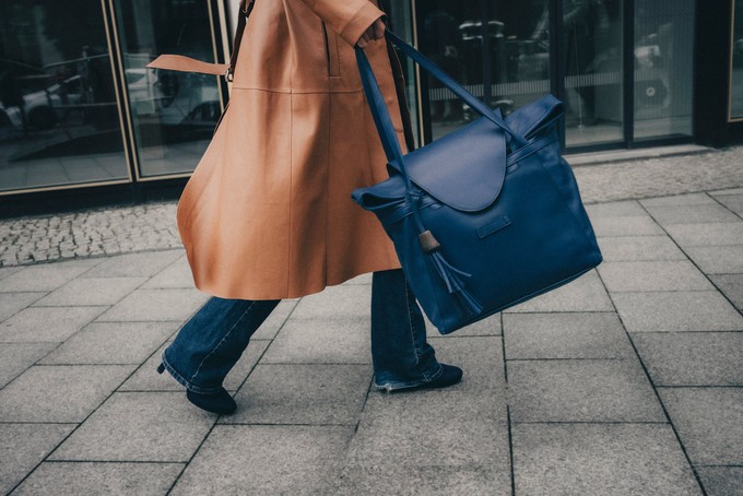 XL Leather Shopper Bag from Abury