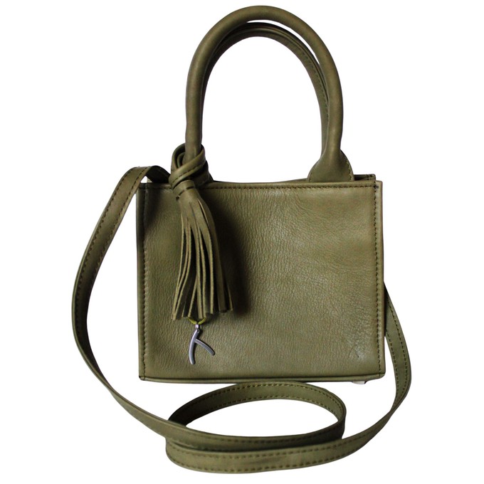 Mini Leather Tote Bag from Abury