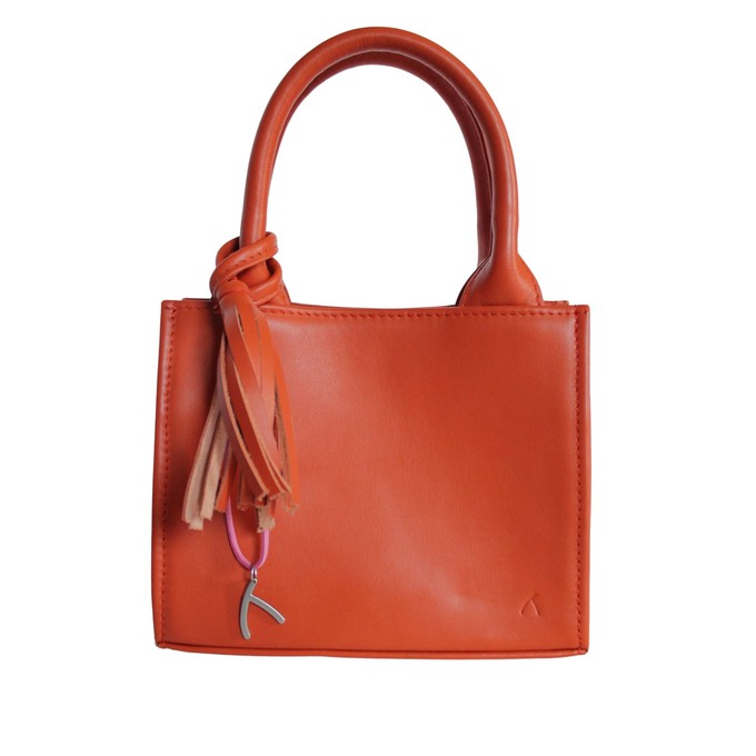 Mini Leather Tote Bag from Abury
