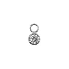 It's a Stone Thing | Pendant | Silver Zirconia via AdornPay