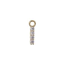 Keep It Classy | Pendant | Gold Zirconia via AdornPay