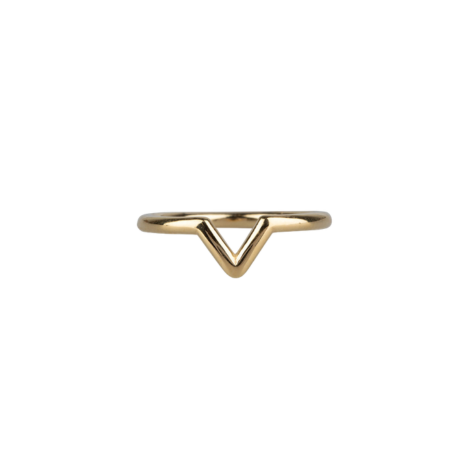 Perfect 'V' | Ring | Gold from AdornPay