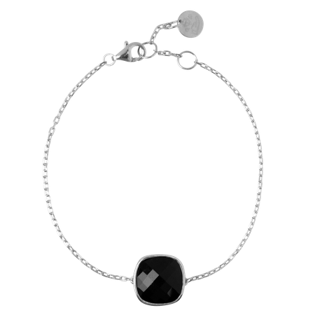 Pretty Cushion | Bracelet | Silver Zircon from AdornPay