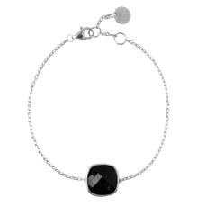 Pretty Cushion | Bracelet | Silver Zircon via AdornPay