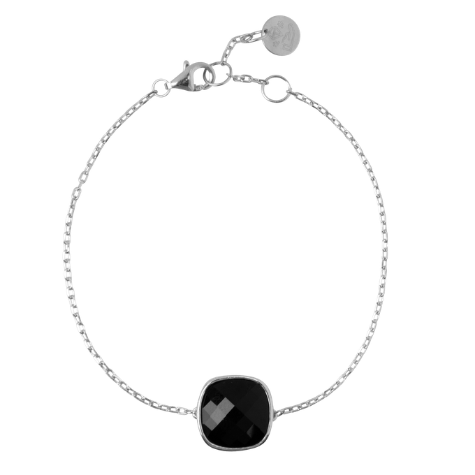 Pretty Cushion | Bracelet | Silver Zircon from AdornPay