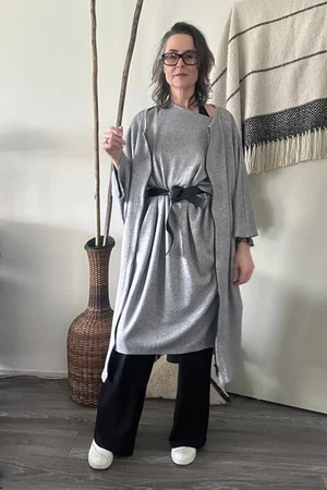 Maxi vest 3/4 mouw (2 kleuren) from Aimmea