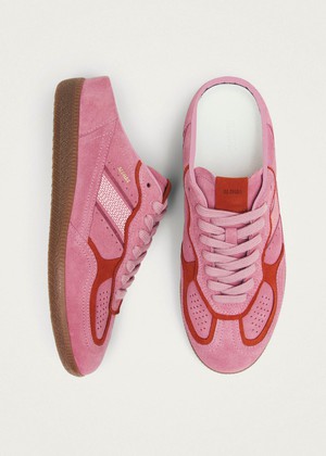 Tb.490 Mule Sea Pink Leather Sneakers from Alohas