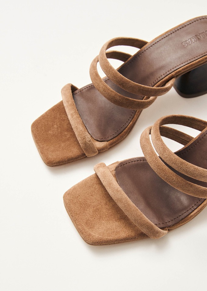 Indiana Brown Leather Sandals from Alohas