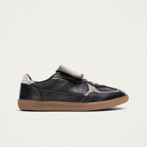 Tb.490 Club Vinyl Vintage Effect Brown Leather Sneakers from Alohas
