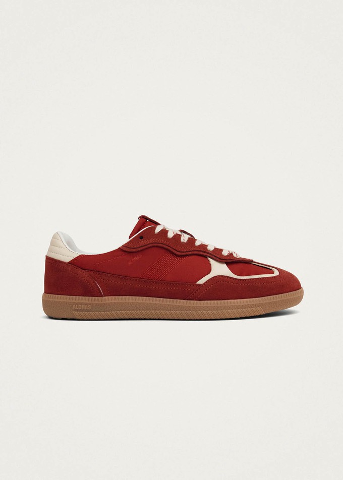 Tb.490 Rife Sheen Red Leather Sneakers from Alohas