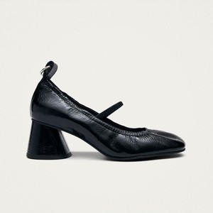 Rhiane Patent Black Leather Pumps from Alohas