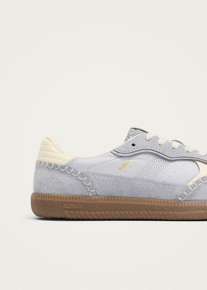 Tb.490 Recycled Pale Blue Leather Sneakers from Alohas