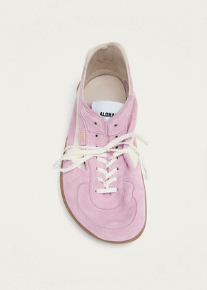 Tb.83 Barefoot Suede Pink Leather Sneakers from Alohas