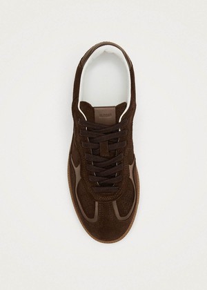 Tb.490 Rife Chocolate Brown Leather Sneakers from Alohas