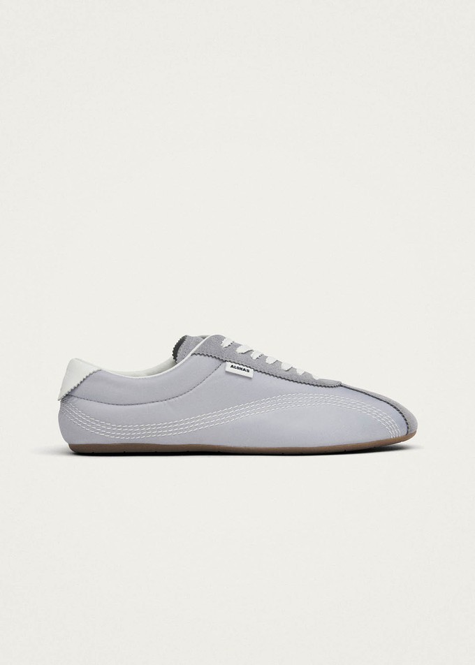 Tb.267 Welle Nylon Pale Blue Leather Sneakers from Alohas