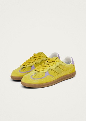 Tb.490 Rife Acid Green Leather Sneakers from Alohas