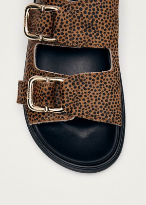 Harper Soft Tan Leather Sandals from Alohas