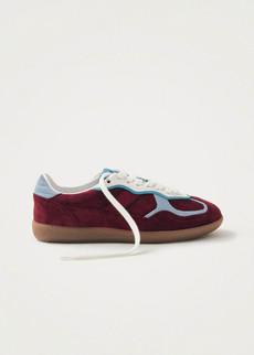 Tb.490 Rife Burgundy Leather Sneakers via Alohas