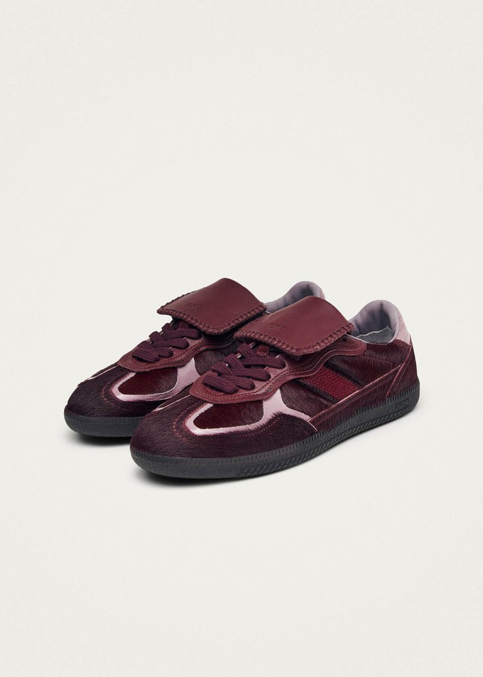 Tb.490 Club Soft Burgundy Leather Sneakers from Alohas