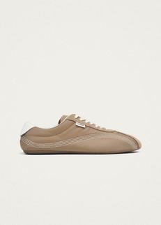 Tb.267 Welle Nylon Sand Leather Sneakers via Alohas