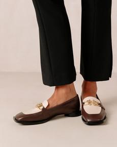 Spotlight - Brown Leather Loafers from Alohas