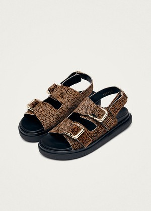 Harper Soft Tan Leather Sandals from Alohas